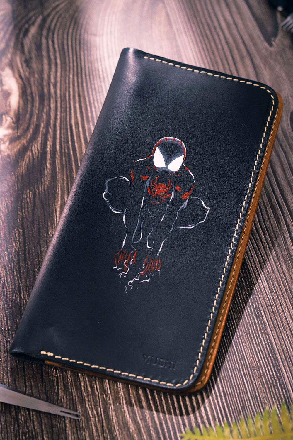 SPIDERMAN Wallet Art by MUSHI