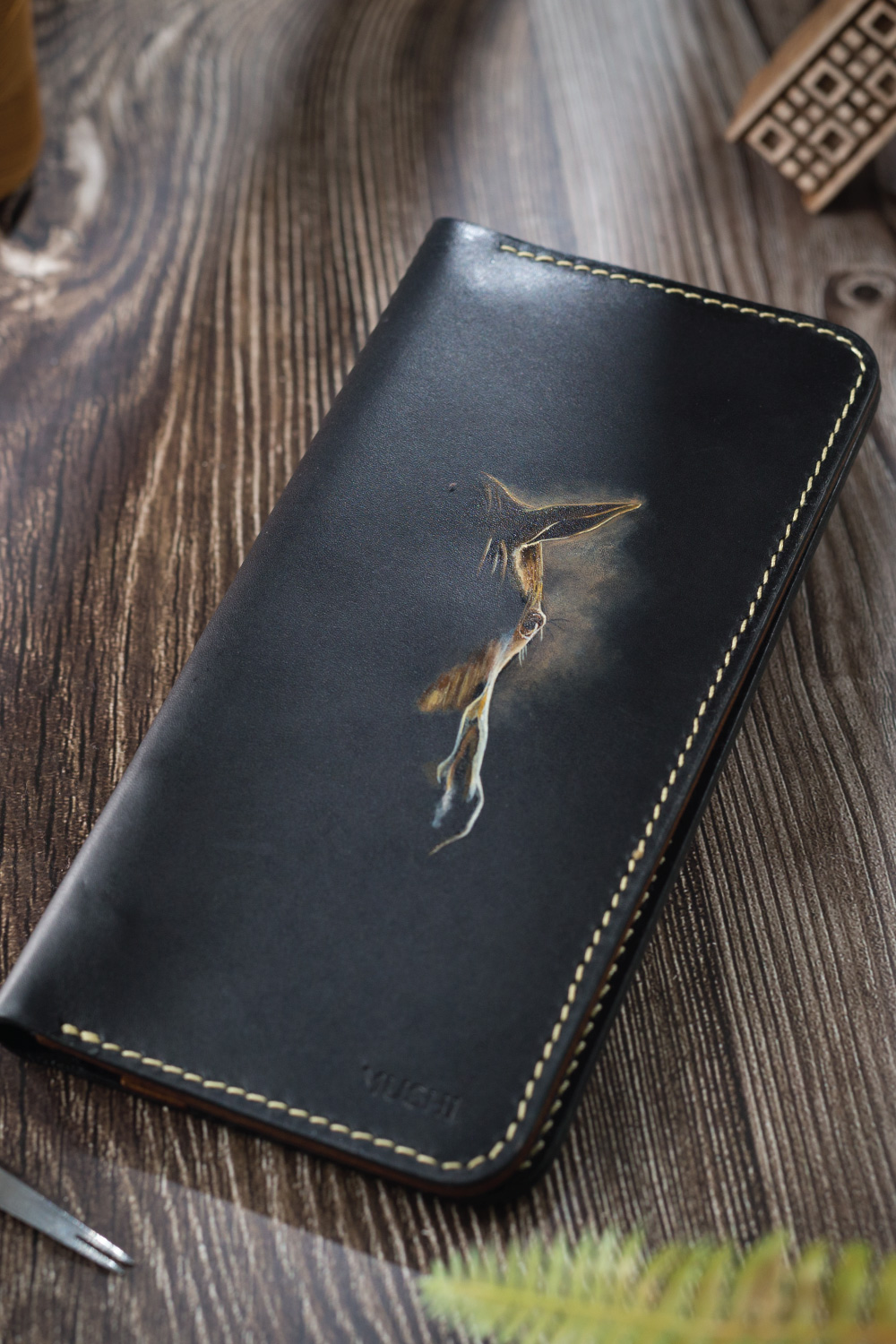 Horse Wallet Art - Stallion Shadow
