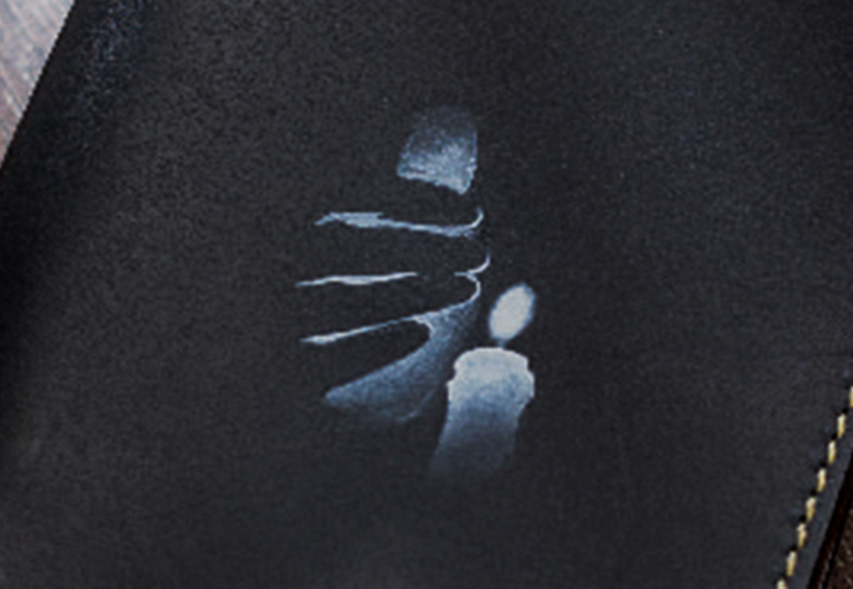 Candle Reflection Art on MUSHI Wallet