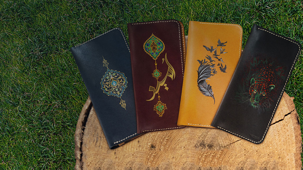 MUSHI top handmade ART wallet