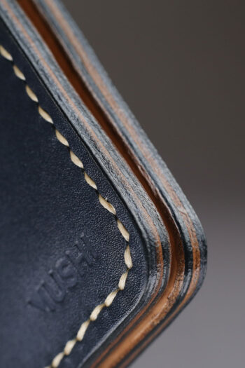 Blue Bi fold ART Wallets Prepared By MUSHI